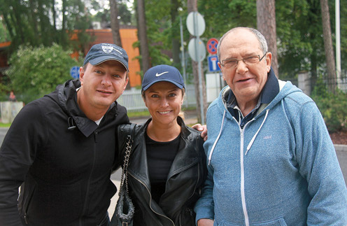 Марат Башаров, Екатерина Архарова и Эммануил Виторган Марат Башаров, Екатерина Архарова и Эммануил Виторган