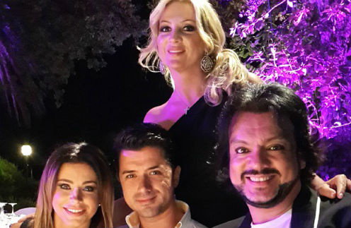 Ани Лорак с мужем Муратом, Филипп Киркоров и Инна Михайлова