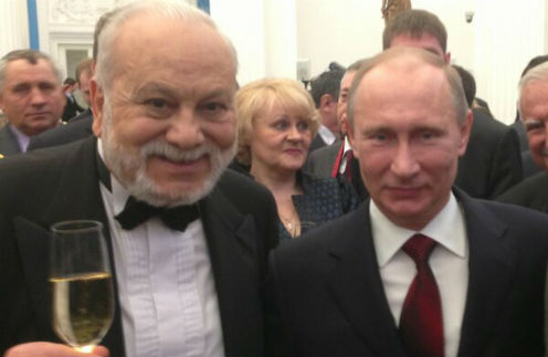 Бедрос Киркоров и Владимир Путин Бедрос Киркоров и Владимир Путин