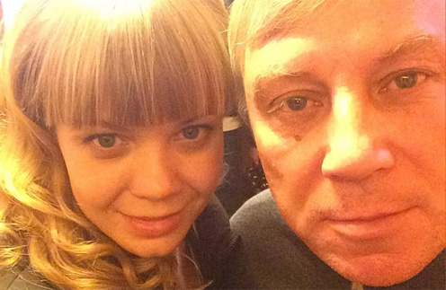 Алла Михеева с папой Андреем Алексеевичем Алла Михеева с папой Андреем Алексеевичем