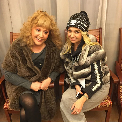 Алла Пугачева и Яна Рудковская Алла Пугачева и Яна Рудковская