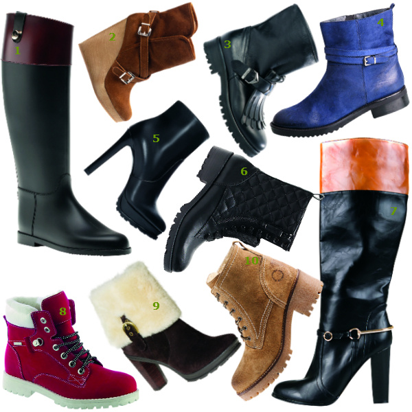1. Uterque Сапоги, 7550 руб. 2. Bershka Ботильоны, 3299 руб. 3. Pinko Сапоги, 25500 руб. 4. Alba Сапоги, 6290 руб. 5. Zara Ботильны, 4999 руб. 6. Stradivarius Ботинки, 2999 руб. 7. Kira Plastinina Сапоги, 3599 руб. 8. Payless Ботинки, 2499 руб. 9. "Эконика" Ботинки De'Marche, 7990 руб. Soho Ботинки Belmondo, 8490 руб. 1. Uterque Сапоги, 7550 руб. 2. Bershka Ботильоны, 3299 руб. 3. Pinko Сапоги, 25500 руб. 4. Alba Сапоги, 6290 руб. 5. Zara Ботильны, 4999 руб. 6. Stradivarius Ботинки, 2999 руб. 7. Kira Plastinina Сапоги, 3599 руб. 8. Payless Ботинки, 2499 руб. 9. "Эконика" Ботинки De'Marche, 7990 руб. Soho Ботинки Belmondo, 8490 руб.