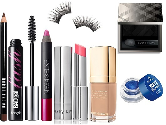 Bobbi Brown Карандаш для бровей, Essence кремовые тени Wave goddes, Benefit тушь для ресниц, NARS Карандаш для губ, Mary Kay Губная помада, Dolce&Gabbana Make Up Тональный крем, Burberry Beauty Тени для глаз, Make Up For Ever Накладные ресницы Bobbi Brown Карандаш для бровей, Essence кремовые тени Wave goddes, Benefit тушь для ресниц, NARS Карандаш для губ, Mary Kay Губная помада, Dolce&Gabbana Make Up Тональный крем, Burberry Beauty Тени для глаз, Make Up For Ever Накладные ресницы