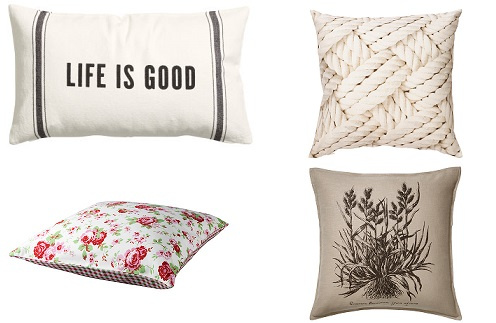 Подушки H&M, IKEA Подушки H&M, IKEA