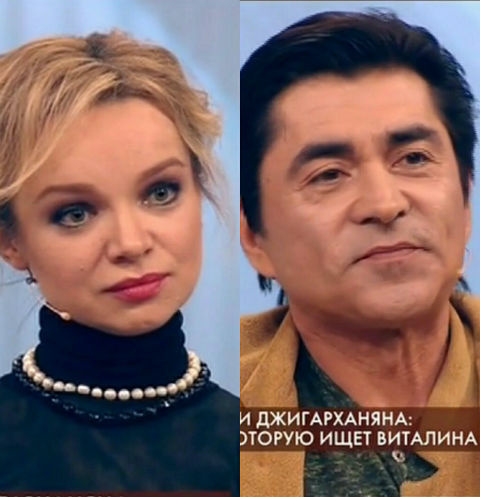 Виталина Цымбалюк-Романовская и Степан Джигарханян Виталина Цымбалюк-Романовская и Степан Джигарханян