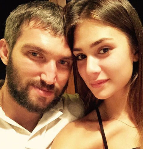 Александр Овечкин и Настасья Шубская Александр Овечкин и Настасья Шубская