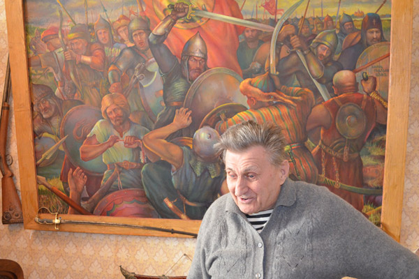 Крестник борца, художник Юрий Коротков Крестник борца, художник Юрий Коротков