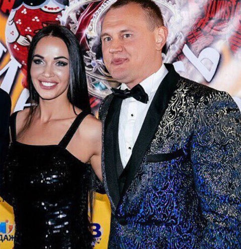 Степан Меньщиков с женой Степан Меньщиков с женой