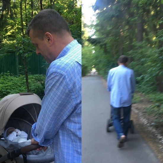 Леонид Парфенов с внуком Леонид Парфенов с внуком