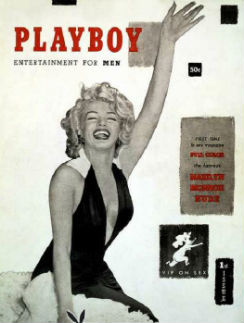Первая обложка Playboy Первая обложка Playboy
