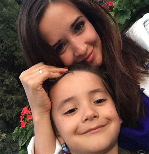 Маргарита Агибалова с сыном Митей Маргарита Агибалова с сыном Митей