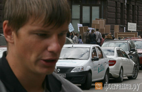 Андрей Аршавин на митинге Андрей Аршавин на митинге