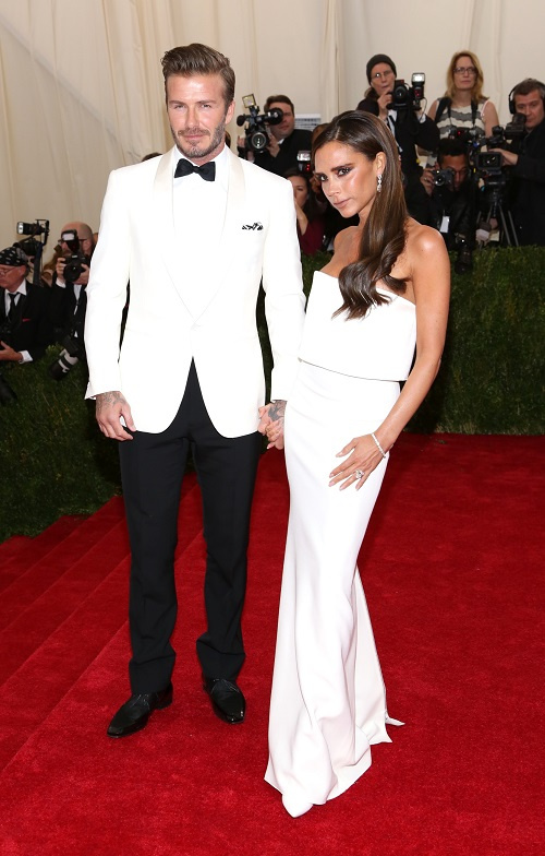 Девид и Виктория Бекхэм в Victoria Beckham Девид и Виктория Бекхэм в Victoria Beckham