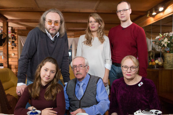 Борис Ливанов и его родители Борис Ливанов и его родители