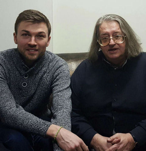 Стас Обухов и Александр Градский Стас Обухов и Александр Градский