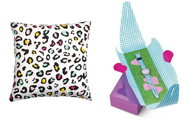 Подушка H&M Home, Часы в подарочной упаковке Swatch ROSES4U Подушка H&M Home, Часы в подарочной упаковке Swatch ROSES4U