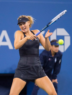 На чемпионате US Open Марии пришлось играть без поддержки бойфренда На чемпионате US Open Марии пришлось играть без поддержки бойфренда