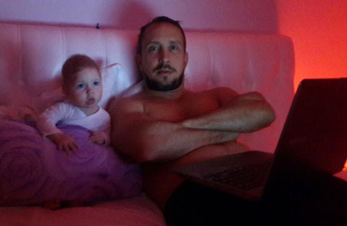 Заботы о дочери Данко и его жена Наталья делят поровну Заботы о дочери Данко и его жена Наталья делят поровну