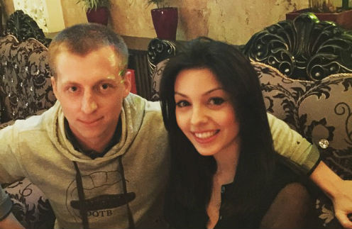 Евгений Руднев с прекрасной незнакомкой Евгений Руднев с прекрасной незнакомкой