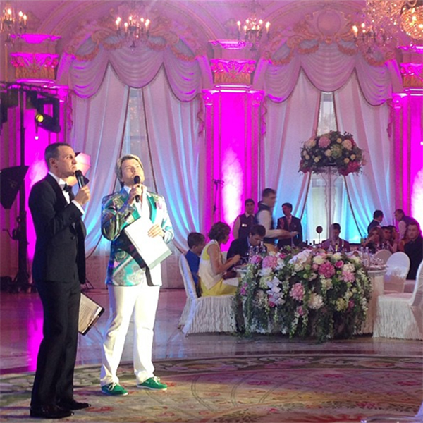 Ведущие вечера Игорь Верник и Николай Басков