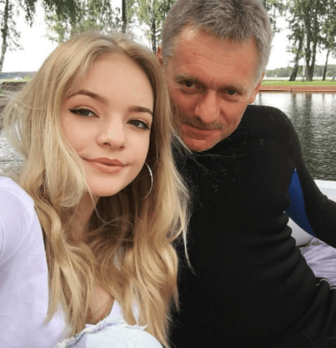 Елизавета Пескова и Дмитрий Песков Елизавета Пескова и Дмитрий Песков