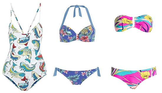 Слева направо: KENZO, Mantaray, Roxy Слева направо: KENZO, Mantaray, Roxy