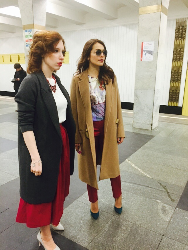 Сати Казанова в московском метро Сати Казанова в московском метро