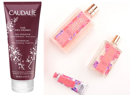 Caudalie Гель для душа The des vignes, L`Occitane Крем для душа ARLESIENNE Caudalie Гель для душа The des vignes, L`Occitane Крем для душа ARLESIENNE