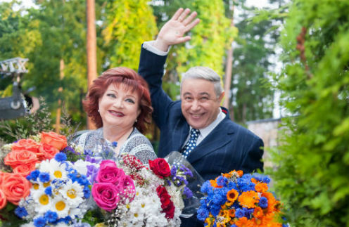 Евгений Петросян и Елена Степаненко Евгений Петросян и Елена Степаненко