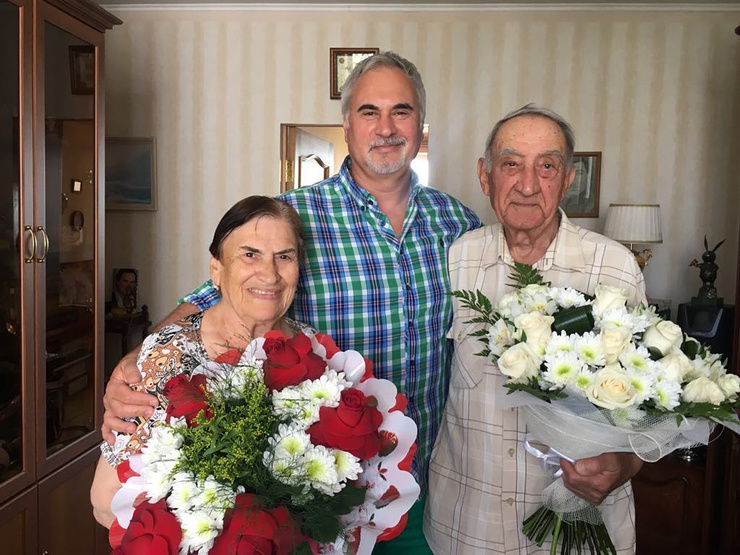 Фотография родителей музыканта была сделана в Подмосковье Фотография родителей музыканта была сделана в Подмосковье
