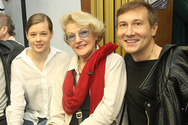 Екатерина Шпица, режиссер Светлана Дружинина и режиссер Николай Лебедев Екатерина Шпица, режиссер Светлана Дружинина и режиссер Николай Лебедев