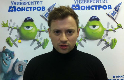Актер впервые озвучивал мультяшного героя Актер впервые озвучивал мультяшного героя