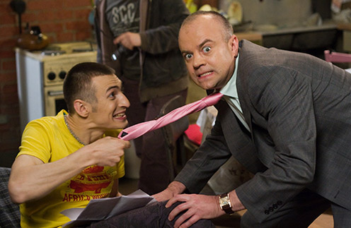 В 2008 году Алексей Гаврилов стал звездой сериала «Универ». На фото с актером Алексеем Климушкиным В 2008 году Алексей Гаврилов стал звездой сериала «Универ». На фото с актером Алексеем Климушкиным