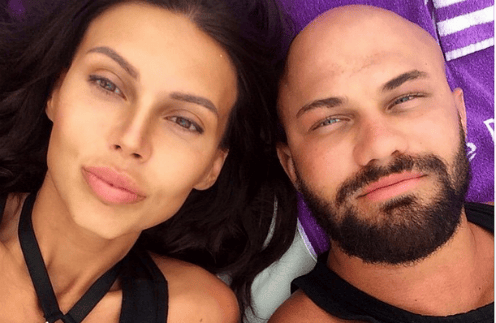Оксана Самойлова и рэпер Джиган Оксана Самойлова и рэпер Джиган