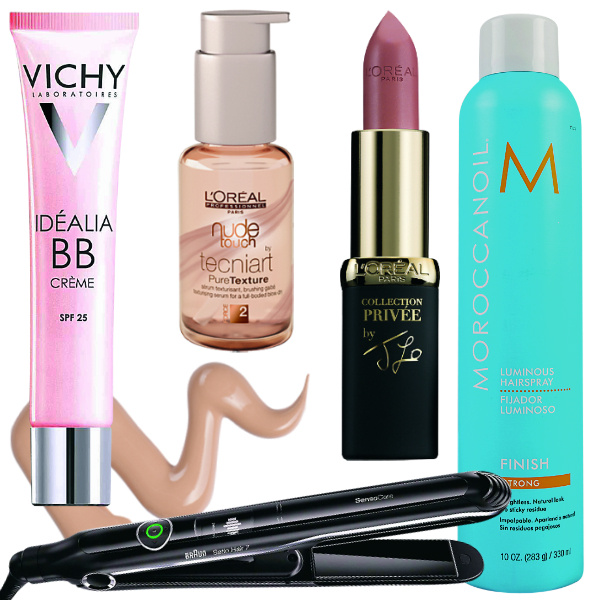 Vichy ВВ крем Idéalia SPF 25, 900 руб. L'Oréal Professionnel Текстурирующая сыворотка для брашинга Nude Touch, 1000 руб. L'Oréal Paris Помада Collection Privee by JLo, 429 руб. Moroccanoil Лак для волос Luminous Hairspray, 1160 руб. Braun Стайлер Satin Hair 7 SensoCare, 4390 руб. Vichy ВВ крем Idéalia SPF 25, 900 руб. L'Oréal Professionnel Текстурирующая сыворотка для брашинга Nude Touch, 1000 руб. L'Oréal Paris Помада Collection Privee by JLo, 429 руб. Moroccanoil Лак для волос Luminous Hairspray, 1160 руб. Braun Стайлер Satin Hair 7 SensoCare, 4390 руб.