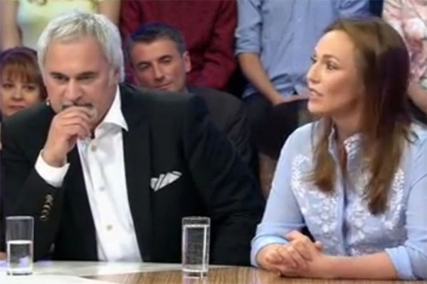 Альбина Джанабаева и Валерий Меладзе на передаче «Сегодня вечером» Альбина Джанабаева и Валерий Меладзе на передаче «Сегодня вечером»