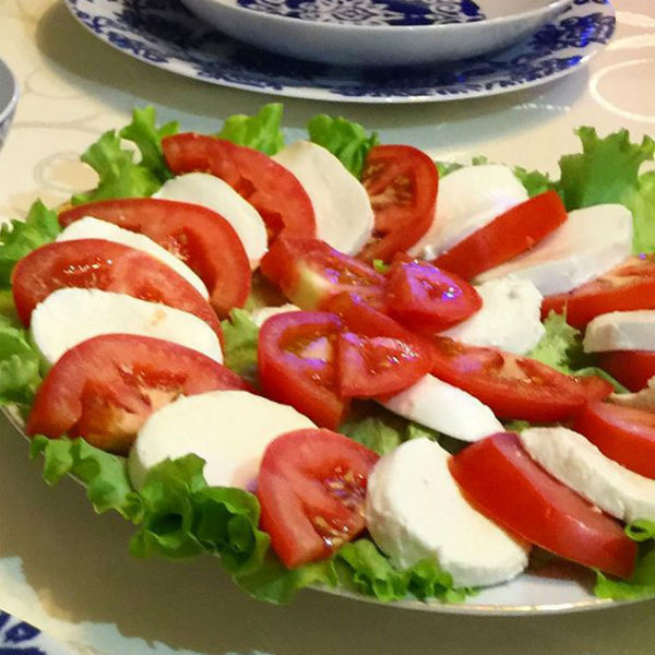 Капрезе «по-русски» Капрезе «по-русски»