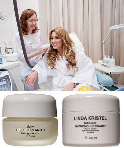 Крем для губ Linda Kristel Lift lip cream 3D, Увлажняющая маска для лица Linda Kristel Hydronourrissante Крем для губ Linda Kristel Lift lip cream 3D, Увлажняющая маска для лица Linda Kristel Hydronourrissante