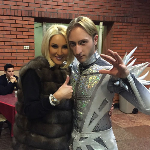 Лера Кудрявцева и Евгений Плющенко Лера Кудрявцева и Евгений Плющенко