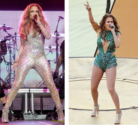 Дженнифер Лопес до и после похудения 