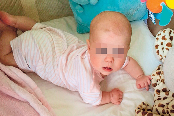 Родные уверены, что София-Каролина похожа на папу Родные уверены, что София-Каролина похожа на папу