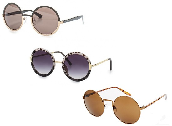 Сверху вниз: Marc by Marc Jacobs, Top Shop, AJ Morgan Eyewear Сверху вниз: Marc by Marc Jacobs, Top Shop, AJ Morgan Eyewear