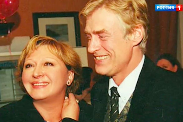 Борис Щербаков с женой Татьяной Бронзовой