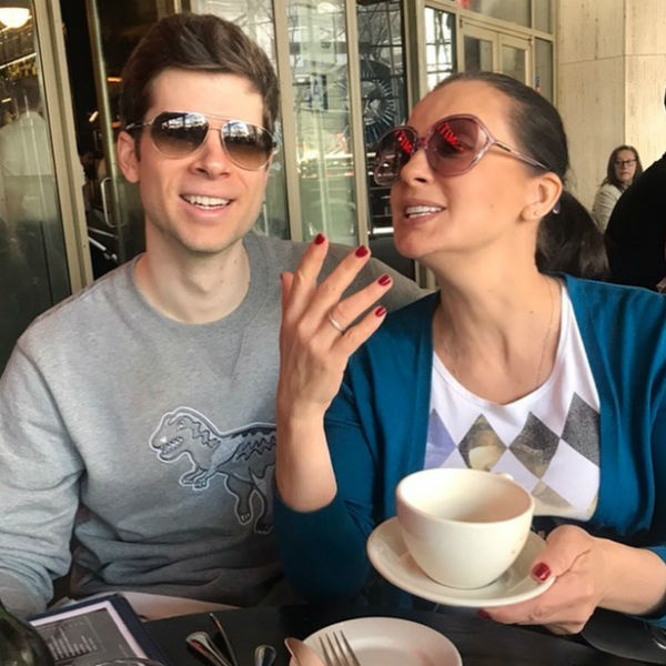 Екатерина Стриженова и ее зять Петр Екатерина Стриженова и ее зять Петр