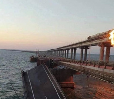 Последствия взрыва на Крымском мосту: ущерб до 500 миллионов, отмена рейсов и ограничение продажи продуктов