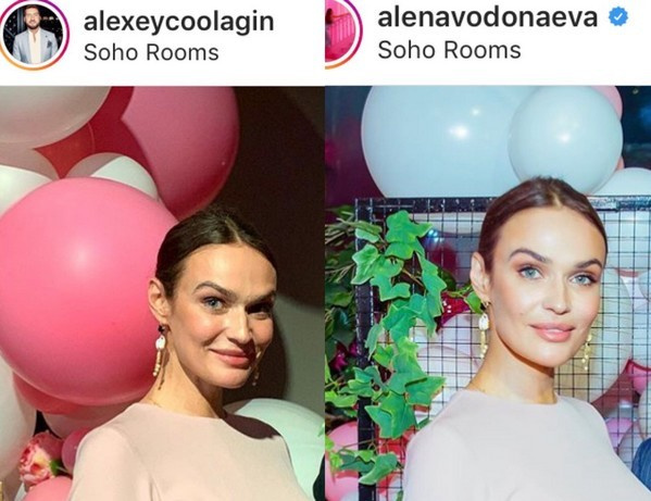 Фотошоп нередко использует и Алена Водонаева Фотошоп нередко использует и Алена Водонаева
