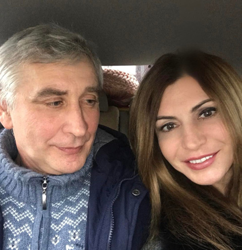 Ирина Агибалова с мужем Юрием