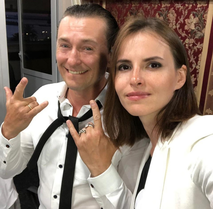 Сергей Безруков и Анна Матисон Сергей Безруков и Анна Матисон