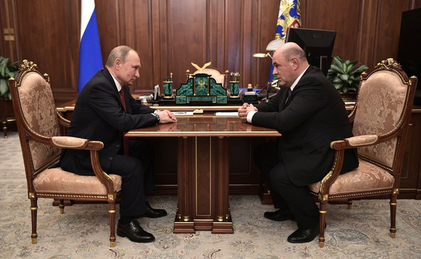 Встреча президента и нового главы правительства Встреча президента и нового главы правительства