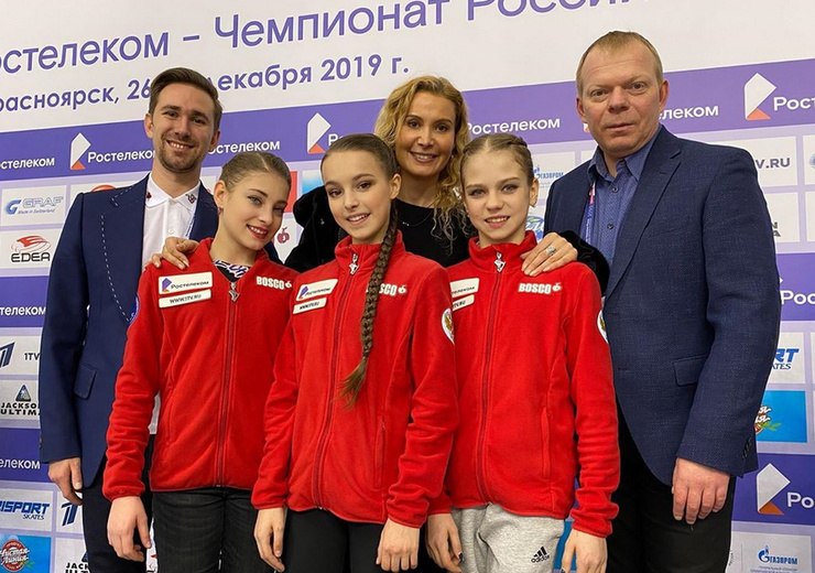 Подопечные Этери Тутберидзе.